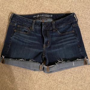 American eagle jean shorts